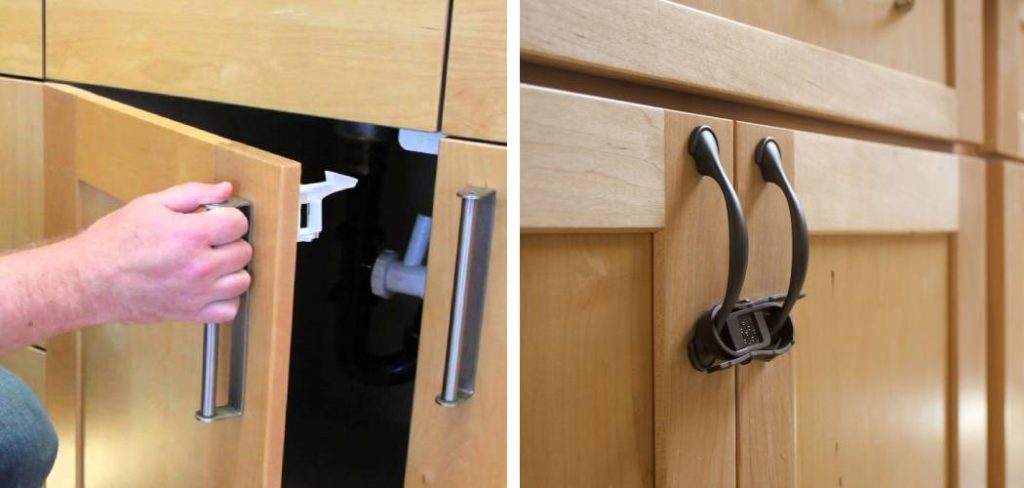 How to Lock Kitchen Cabinets