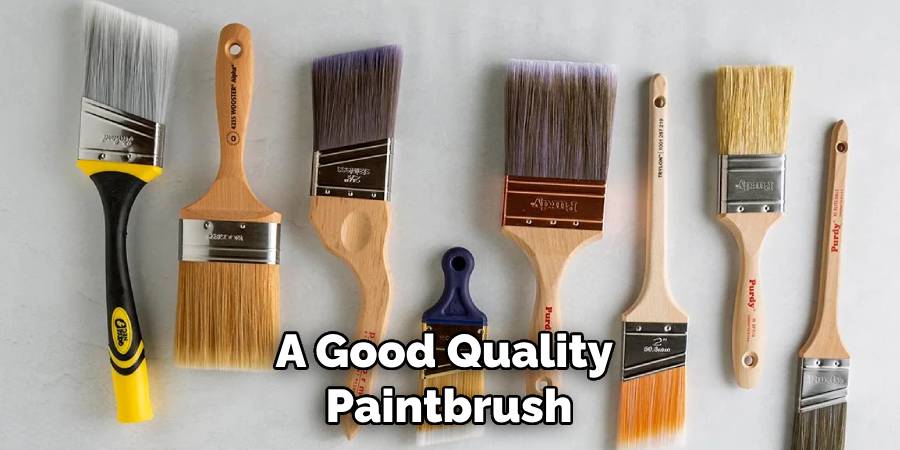 A Good Quality Paintbrush