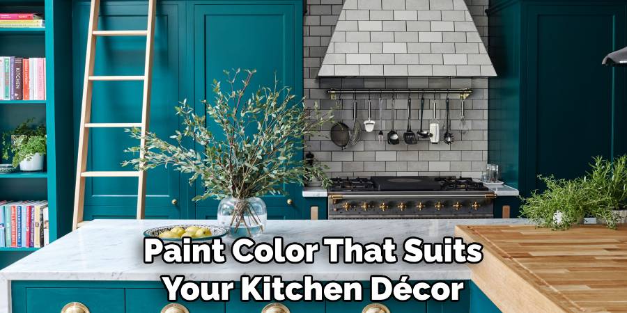 Paint Color That Suits Your Kitchen Décor