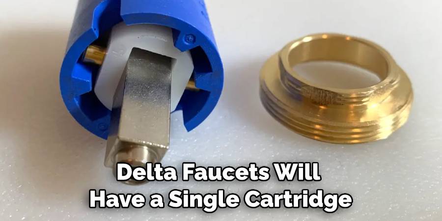 Delta Faucets Will Have a Single Cartridge