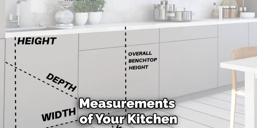 Measurements of Your Kitchen