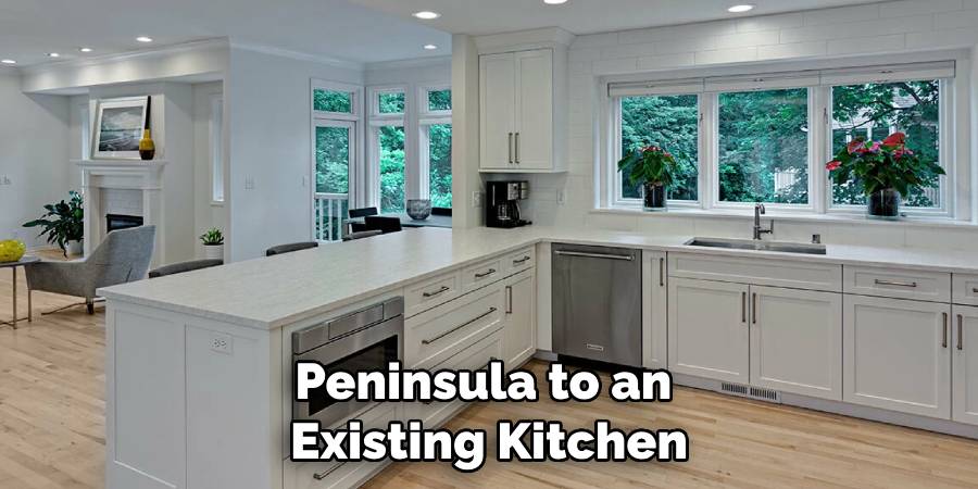 Peninsula to an Existing Kitchen