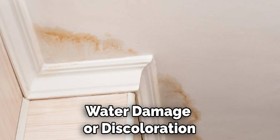 Water Damage or Discoloration