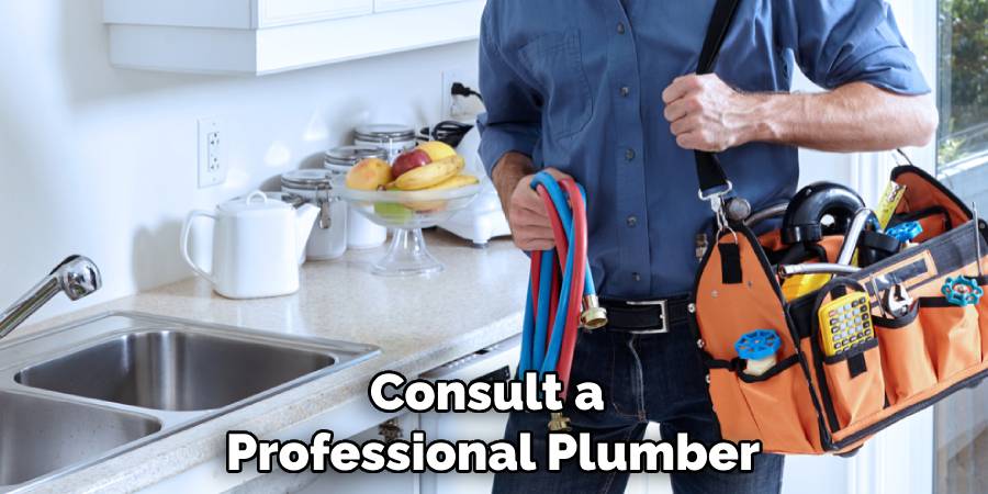 Consult a Professional Plumber