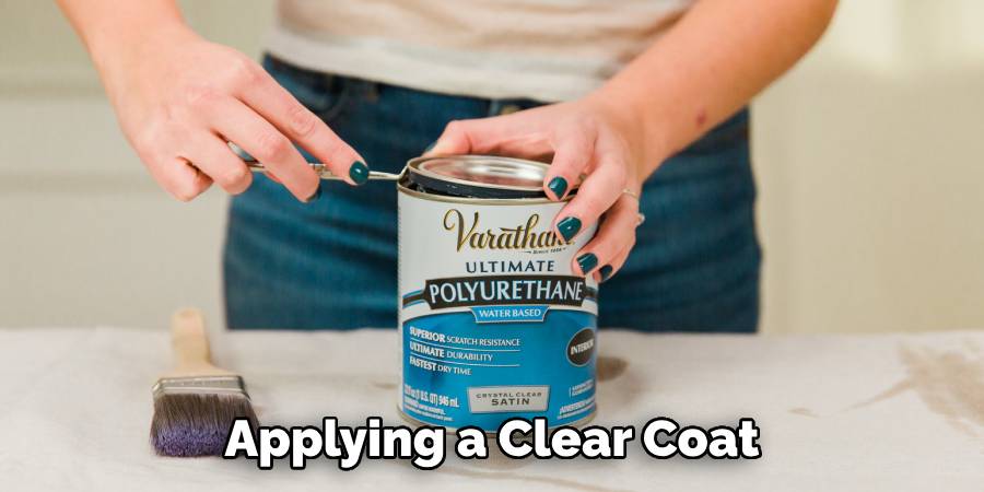 Applying a Clear Coat