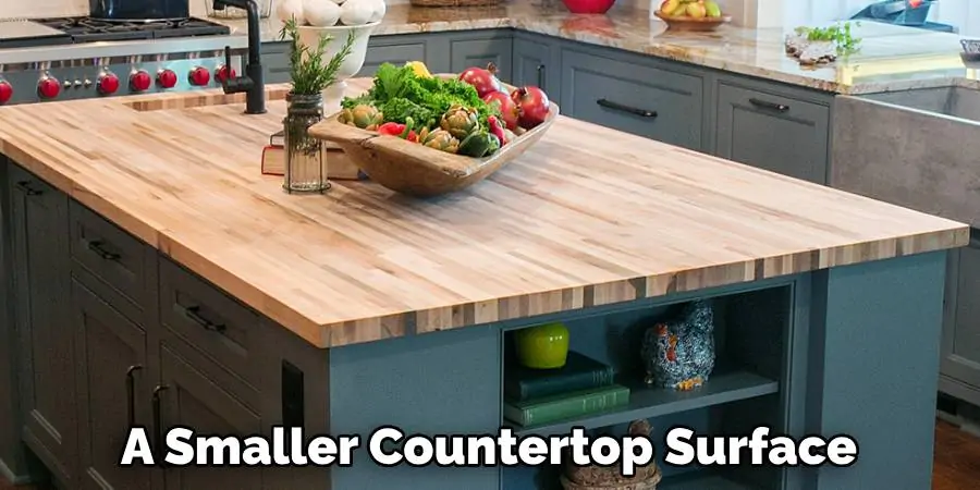 A Smaller Countertop Surface