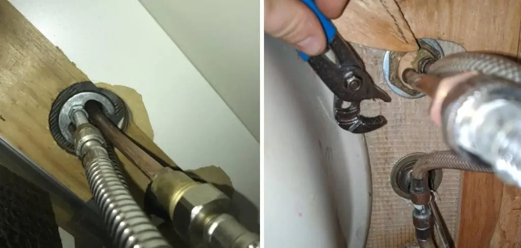 How to Tighten Kitchen Faucet Nut Under Sink