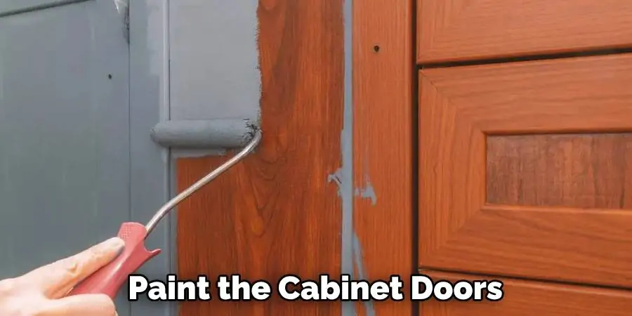 Paint the Cabinet Doors