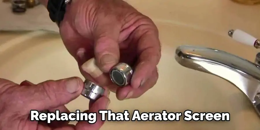 Replacing That Aerator Screen