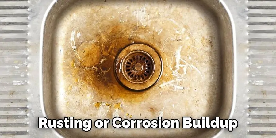 Rusting or Corrosion Buildup