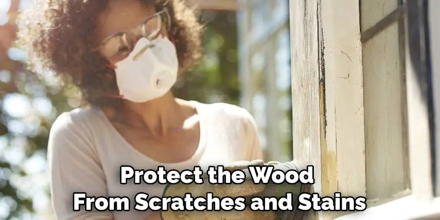 Use a Dust Mask When Sanding