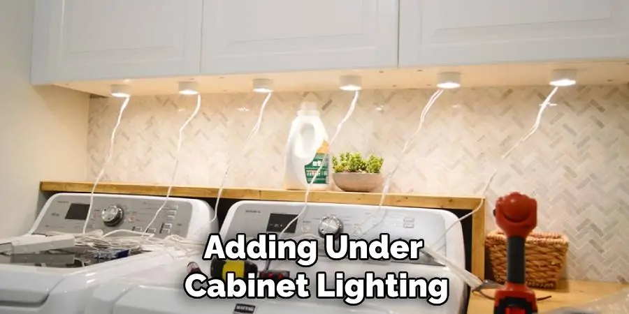 Adding Under Cabinet Lighting