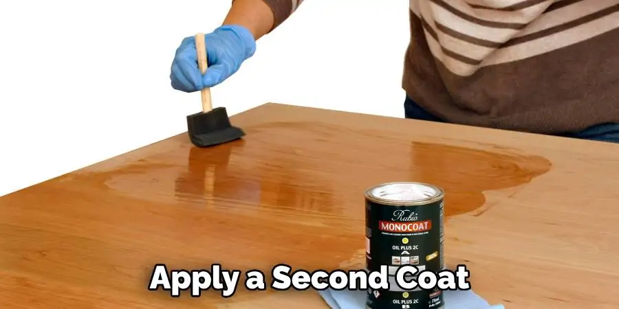 Apply a Second Coat