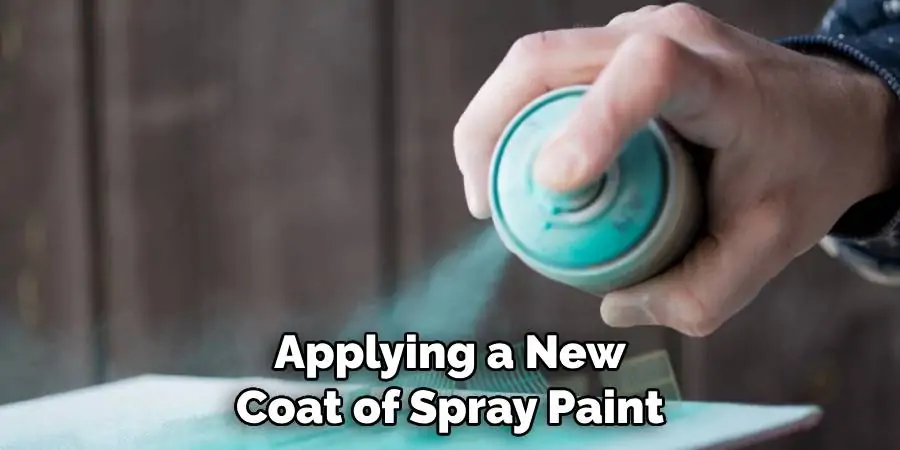 Applying a New Coat of Spray Paint