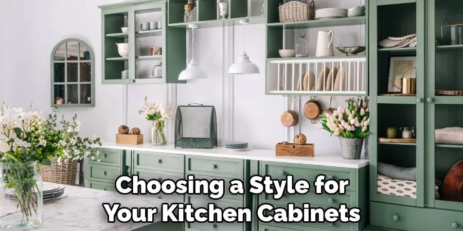 Choosing a Style for Your Kitchen Cabinets