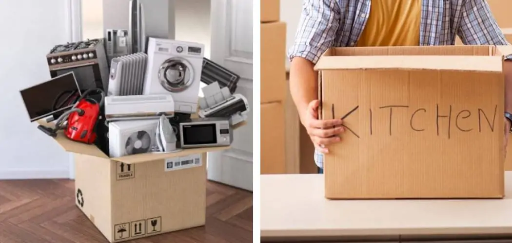 How to Pack Kitchen Appliances