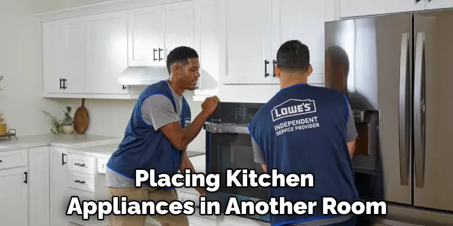 Placing Kitchen Appliances in Another Room