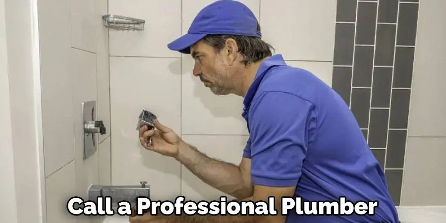 Call a Professional Plumber