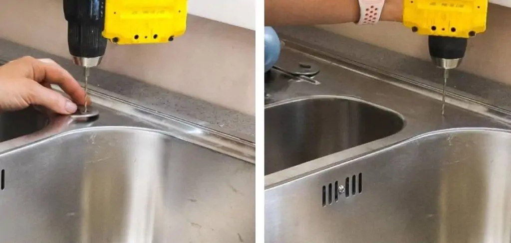 How to Drill a Hole in Stainless Steel Sink