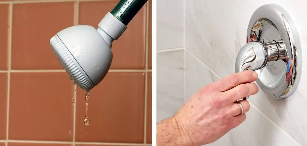 How to Turn Off Water to a Shower