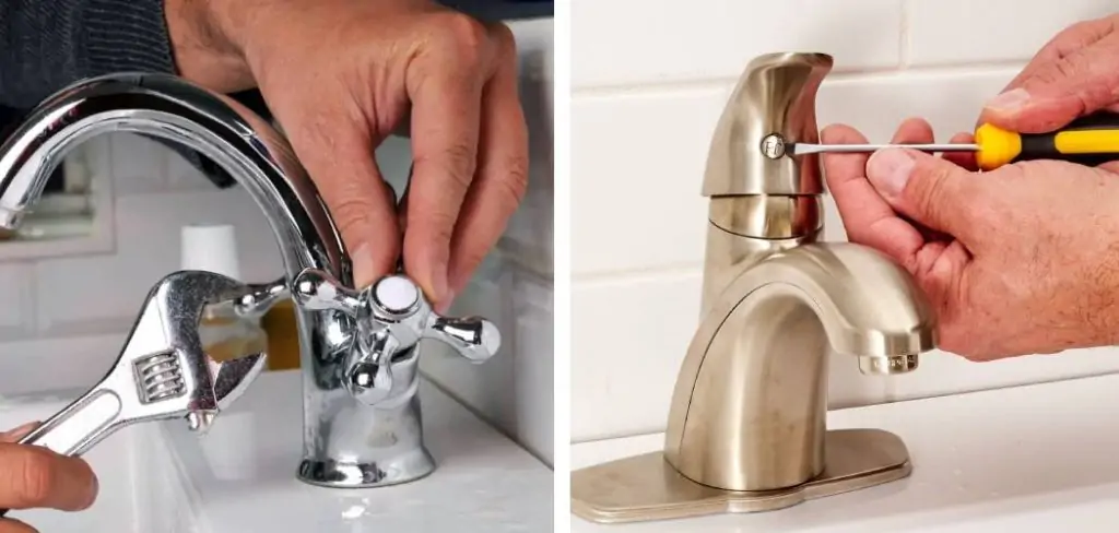 How to Unscrew Faucet Handle