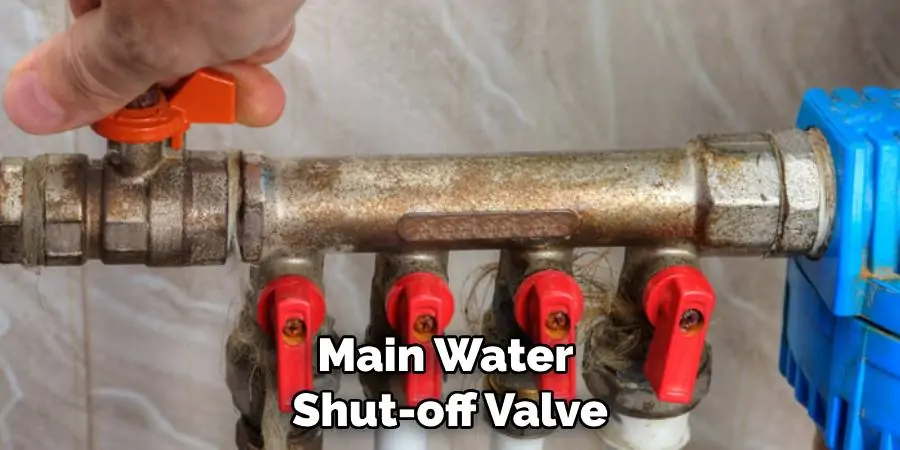 Main Water Shut-off Valve