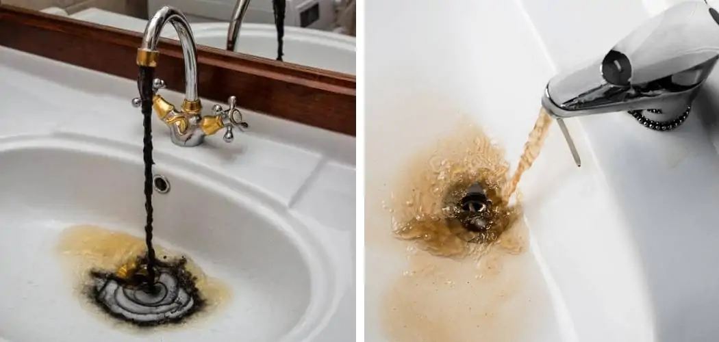 How to Fix Black Water Coming Out of Faucet