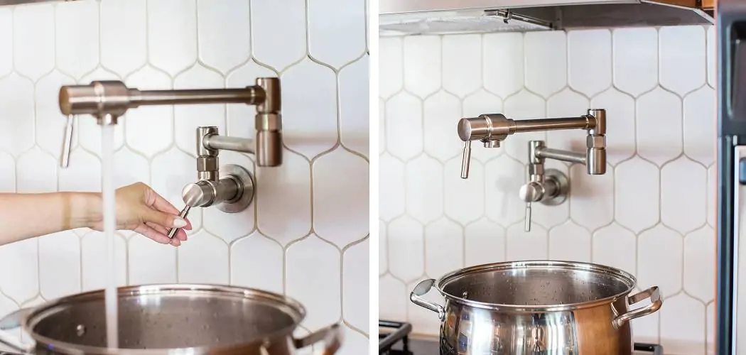 How to Install a Pot Filler in an Existing Wall