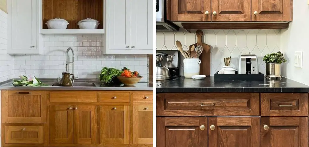 How to Lighten Dark Cabinets Without Painting