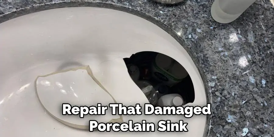 Repair That Damaged Porcelain Sink