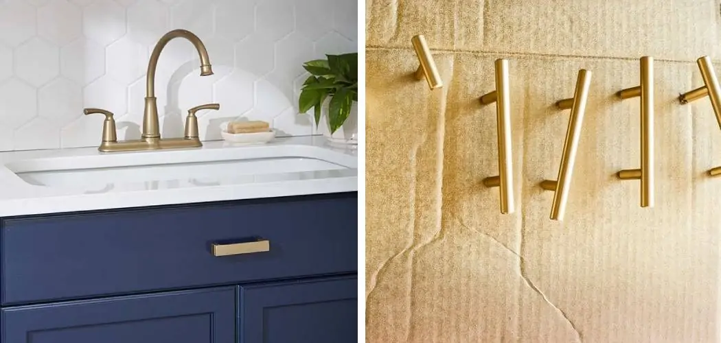 How to Paint Kitchen Hardware