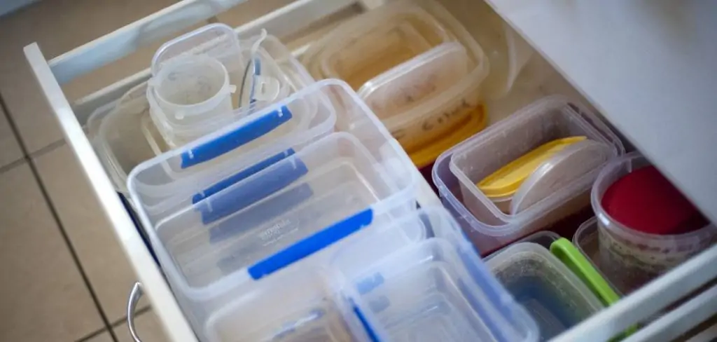 How to Organize Plastic Containers in Kitchen