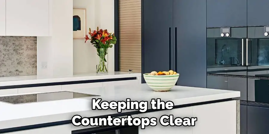 Keeping the Countertops Clear