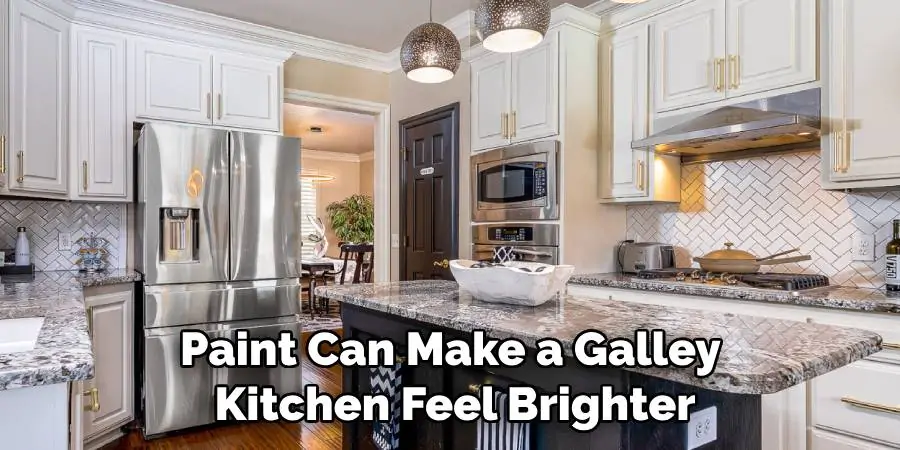 Paint Can Make a Galley Kitchen Feel Brighter