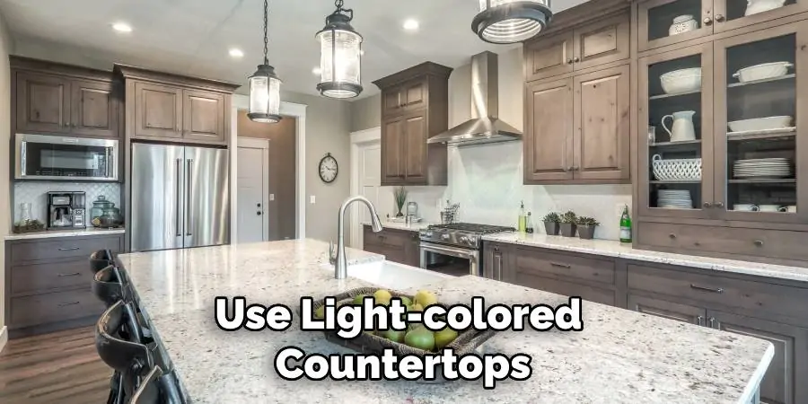 Use Light-colored Countertops